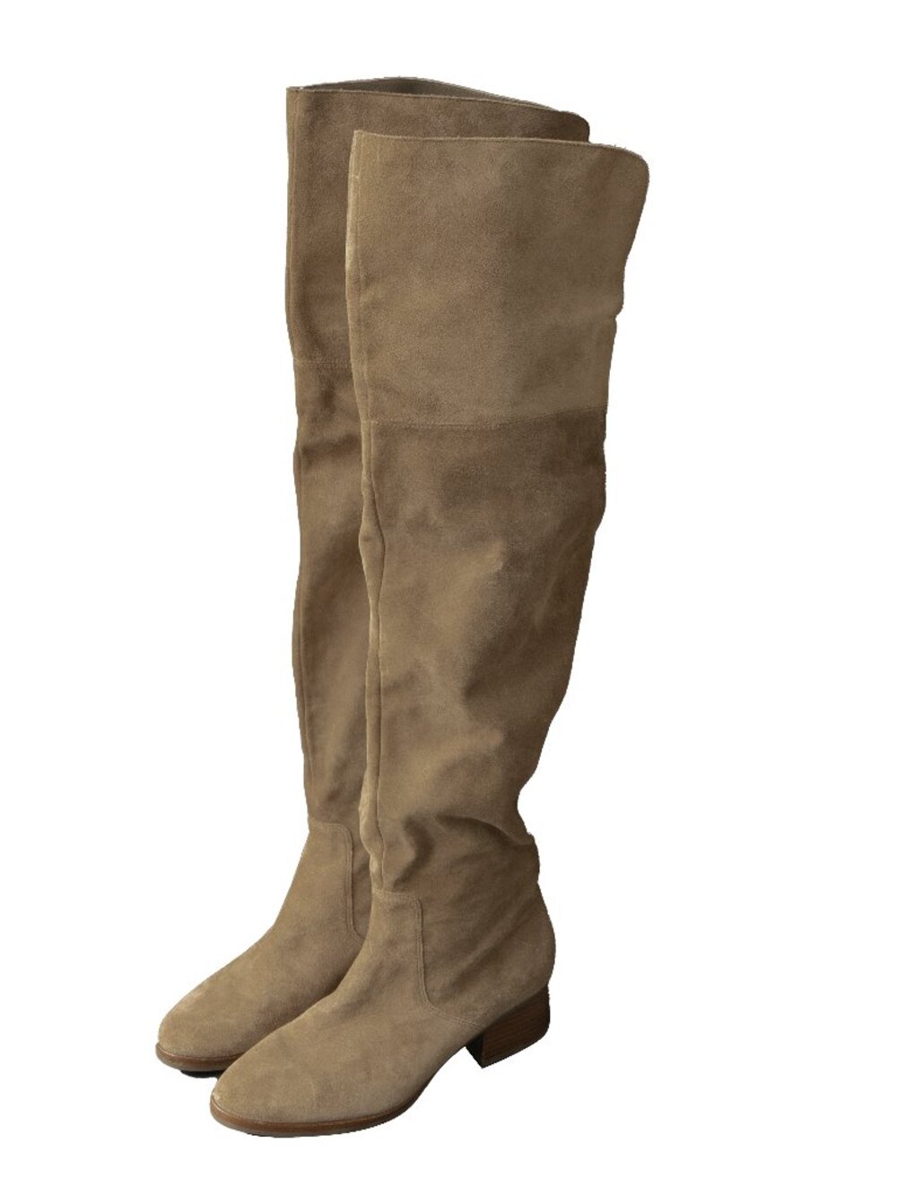 VIA SPIGA Pirate Boots Brown Slouchy Castle Core Goblin Over The Knee Leather